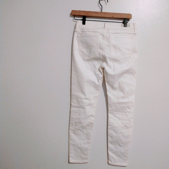 miss me white jean embroidered hem size 25. Skinny ankle - Picture 5 of 5